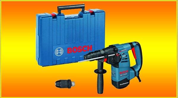 Bosch Professional Boorhamer Gbh 3-28 Dfr (800 Watt, Slagenergie Max: 3,1 J, Snelwisselboorhouder Sds Plus)