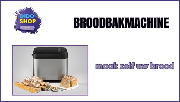 Broodbakmachine maak zelf uw brood