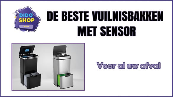 De beste vuilnisbakken met sensor