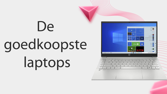 De goedkoopste laptops.