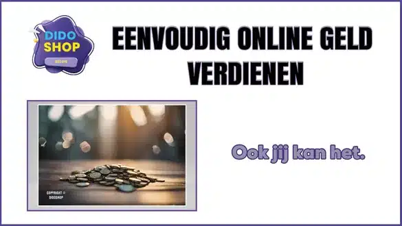 Eenvoudig online geld verdienen