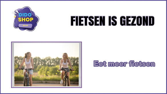 Fietsen is gezond