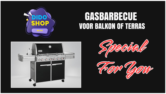 Gasbarbecue voor balkon of terras