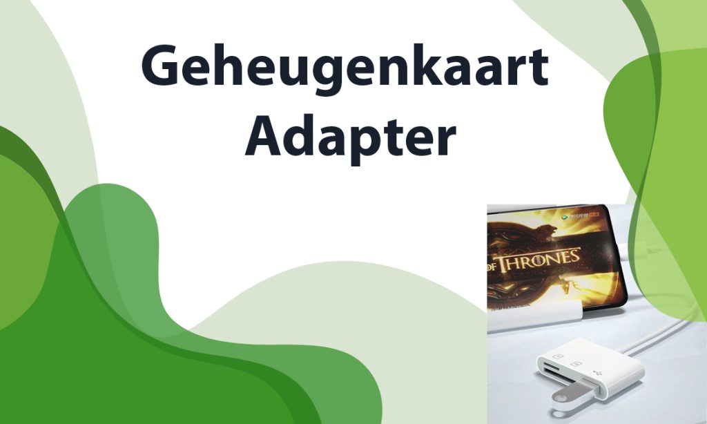 Geheugenkaart Adapter in Magazijn Deals