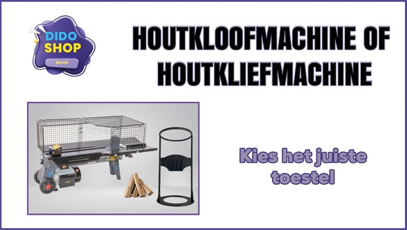 Houtkloofmachine of houtkliefmachine