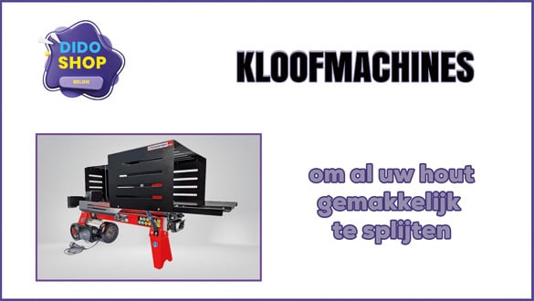 Kloofmachines om al uw hout gemakkelijk te splijten.