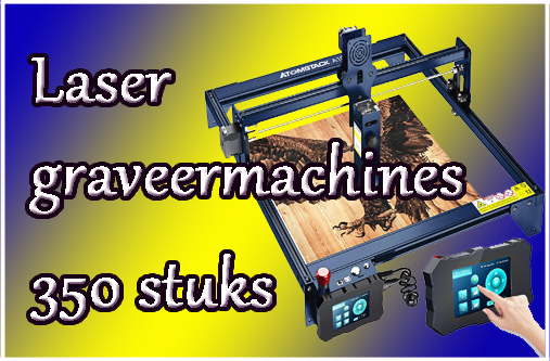 Laser graveermachine of laser cutter