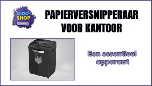 Papierversnipperaar voor kantoor