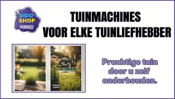 Tuinmachines voor elke tuinliefhebber