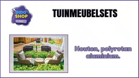 Tuinmeubelsets