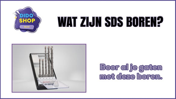 Wat zijn SDS boren?