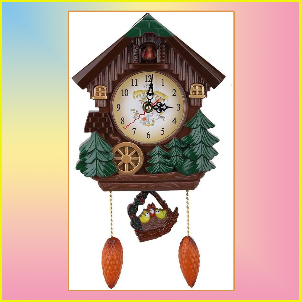 Koekoeksklok Boomhut Wandklok Art Vintage Decoratie Gemakkelijk Te Lezen Koekoeksklok 02 bij de koekoeksklokken