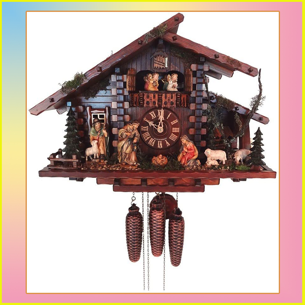 August Schwer Koekoeksklok Kerstklok