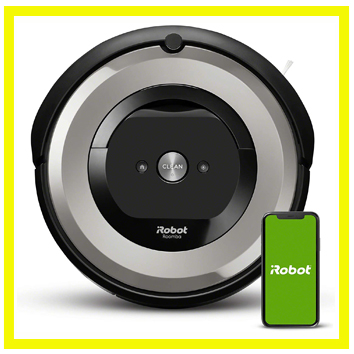 iRobot Roomba e5154 Robotstofzuiger met wifi-verbinding met dubbele rubberen borstels voor alle vloertypen - Ideaal voor huisdieren - Gepersonaliseerde suggesties - Geschikt voor spraakondersteuning