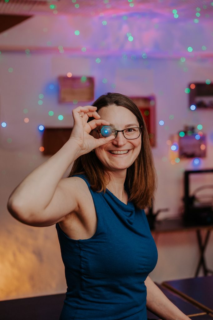 Sara, Gründerin von SNIPIN gUG und DIE Digitalmacherei