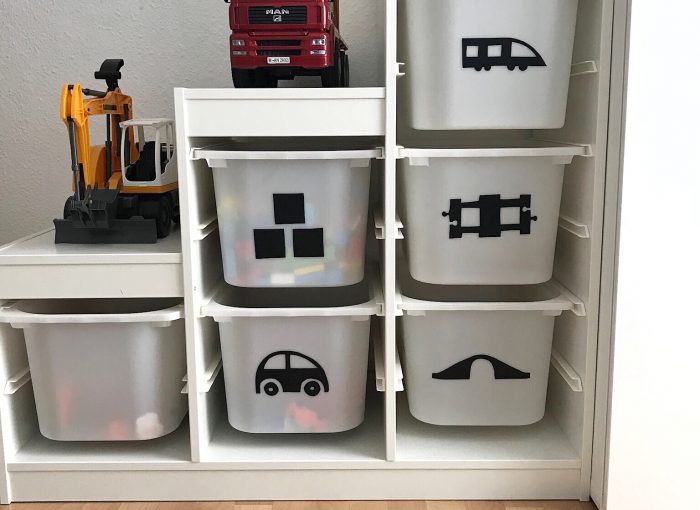 Ordnungssystem für Kinder (DIY Anleitung für Ikea Trofast) - Die Hausmutter