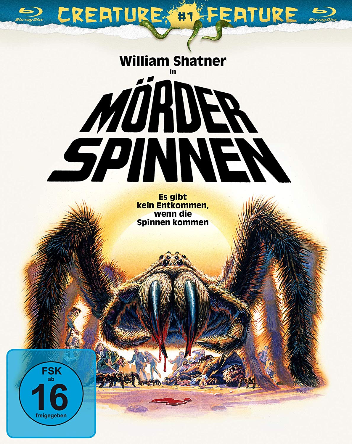 Hurenween Special – Mörderspinnen (1977) – Ab sofort in der Reihe „Creature  Feature“ auf DVD und Blu-ray im Handel erhältlich – Die Medienhuren