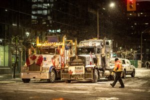Read more about the article Kanada: Trucker gegen den digital-finanziellen Komplex