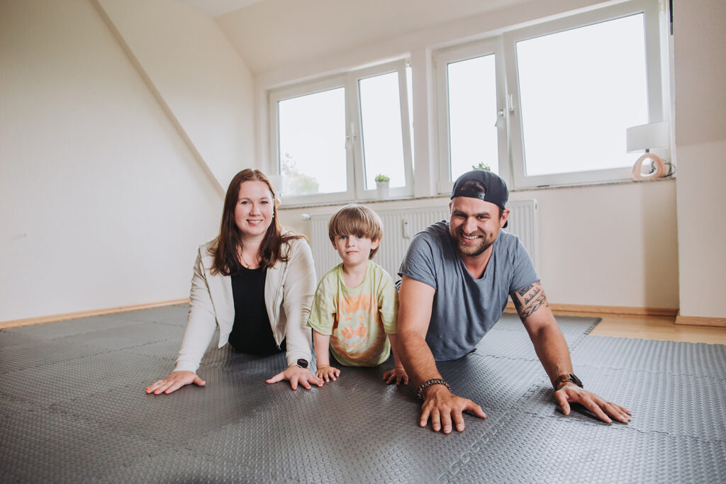 , Familien-Yoga