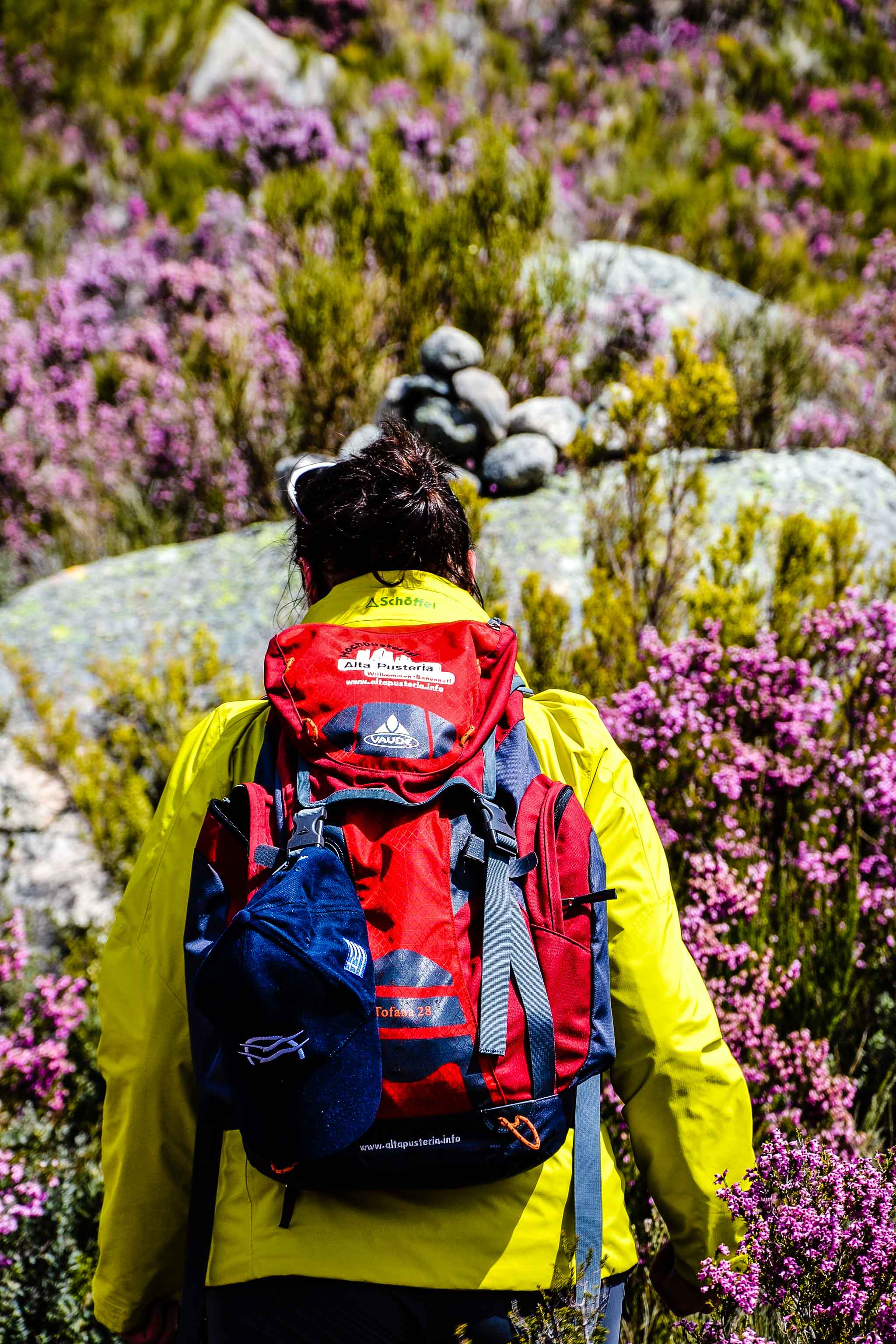 Auf den Wollwegen durch die Serra da Estrela schützt die Velvet ohne Innenjacke vor dem Wind. Foto: Manuel Franco