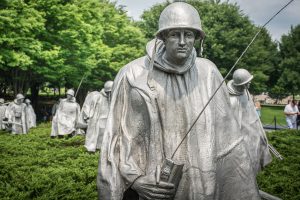 Korean War Memorial an der National Mall.Foto: Flora Jädicke