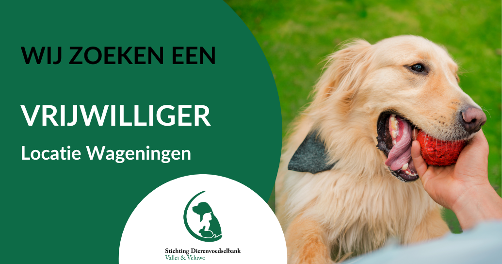 vrijwilliger dierenvoedselbank locatie wageningen