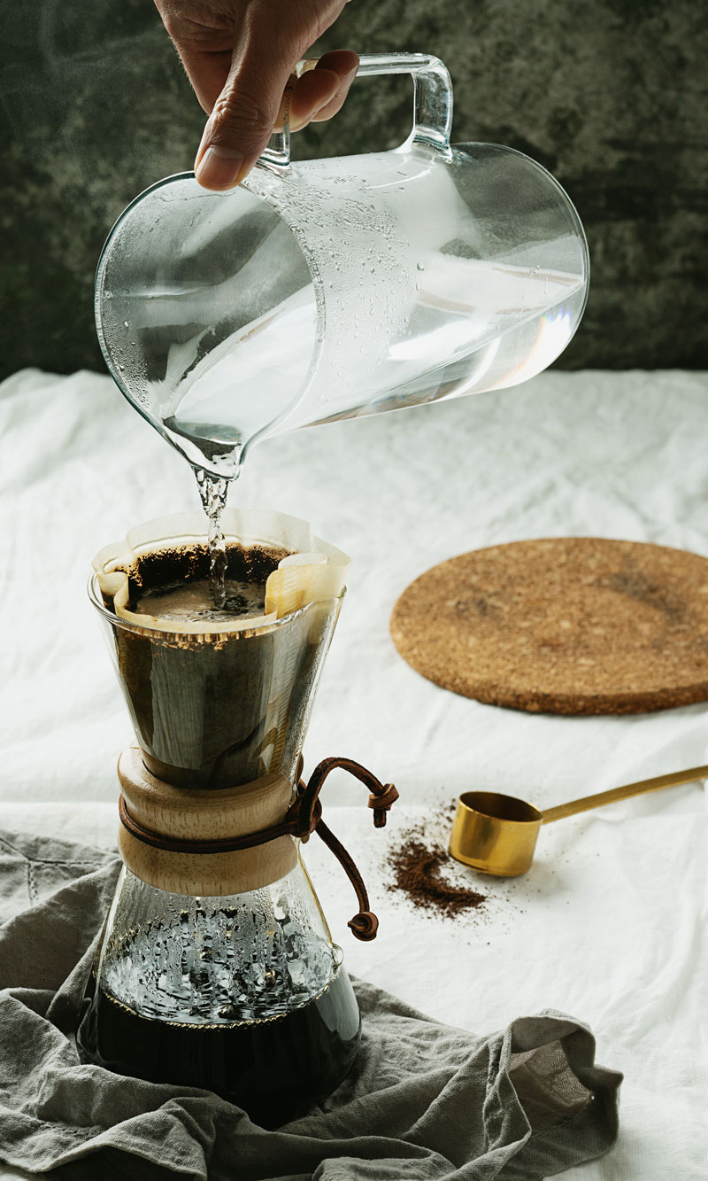 Handfilter Kaffeeaufbereitung Dietrichs Kaffeerösterei