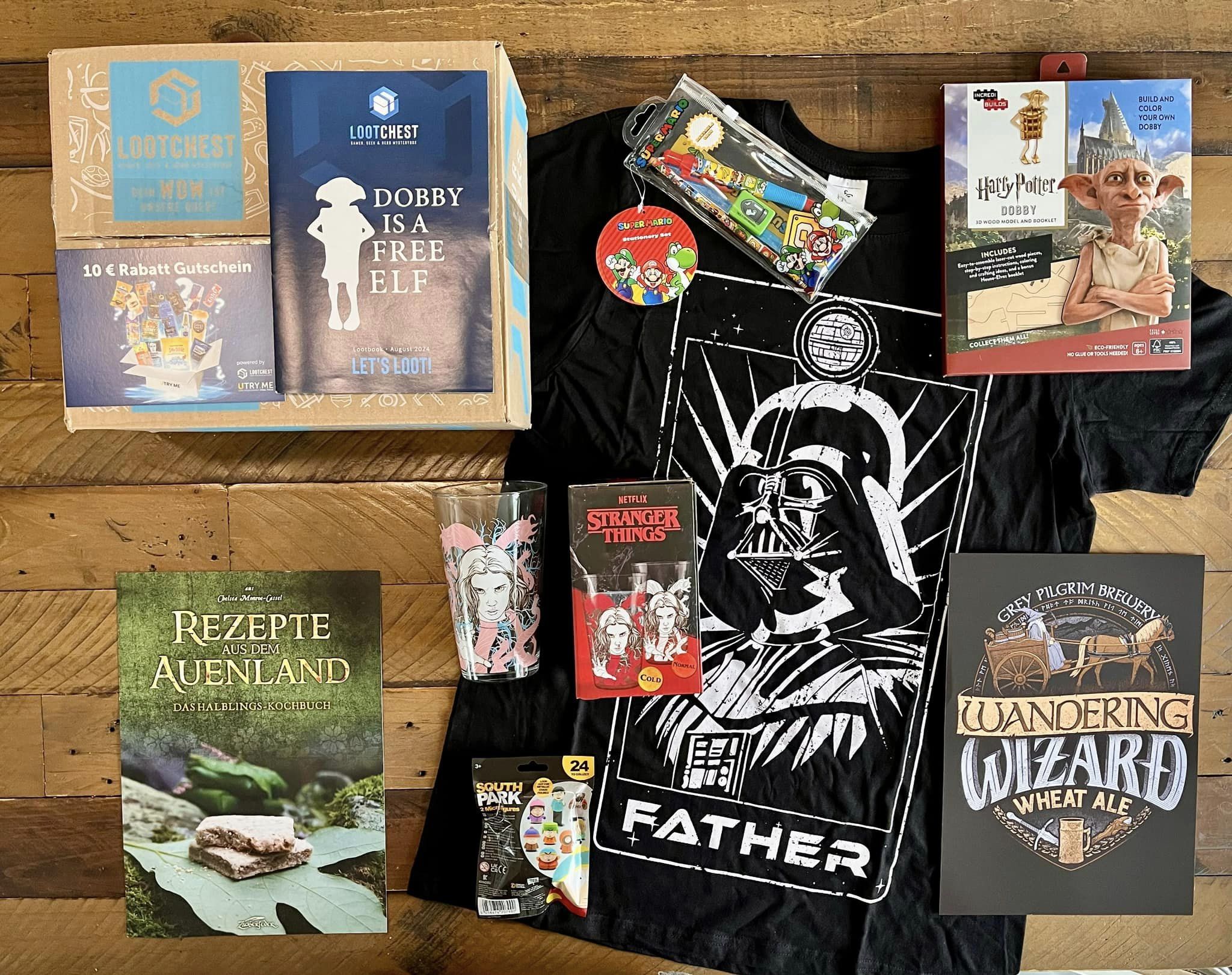 Lootchest Die Lootchest Überraschungsbox im August - DieWarentester.de
