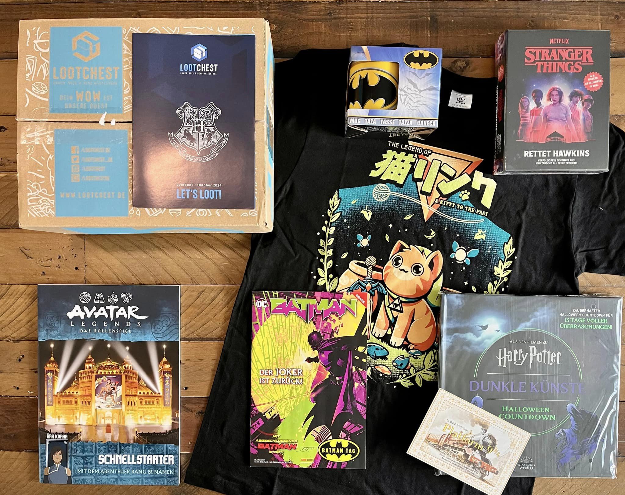Lootchest Die Lootchest Überraschungsbox im Oktober - DieWarentester.de