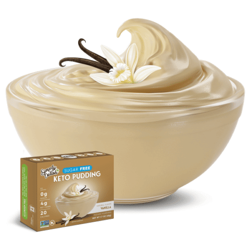 Simply Delish Keto Pudding Vanilla