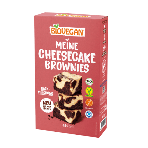 Biovegan My Cheesecake Brownies Baking Mix
