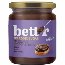 Bett'r No Added Sugar Hazelnut Cocoa Spread