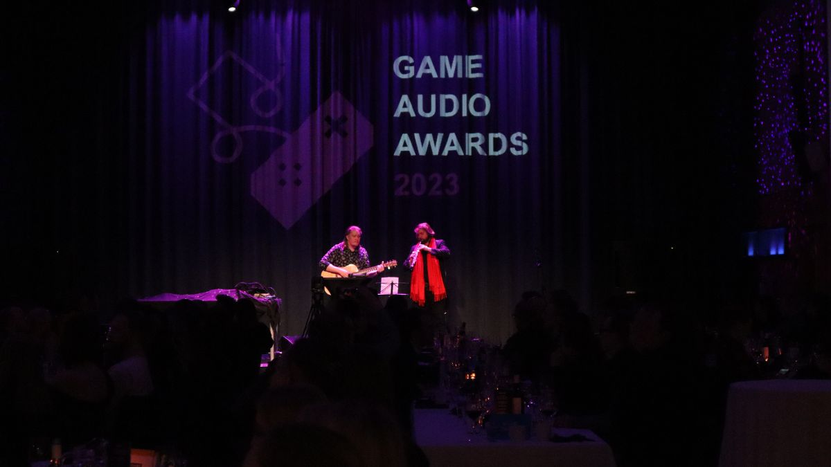 Ossi Maristo and Saku Mattila from Game Music Collective