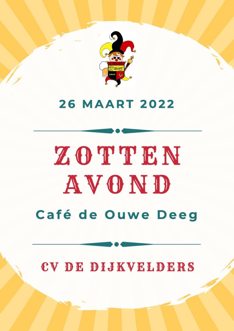 Zottenavond 2022