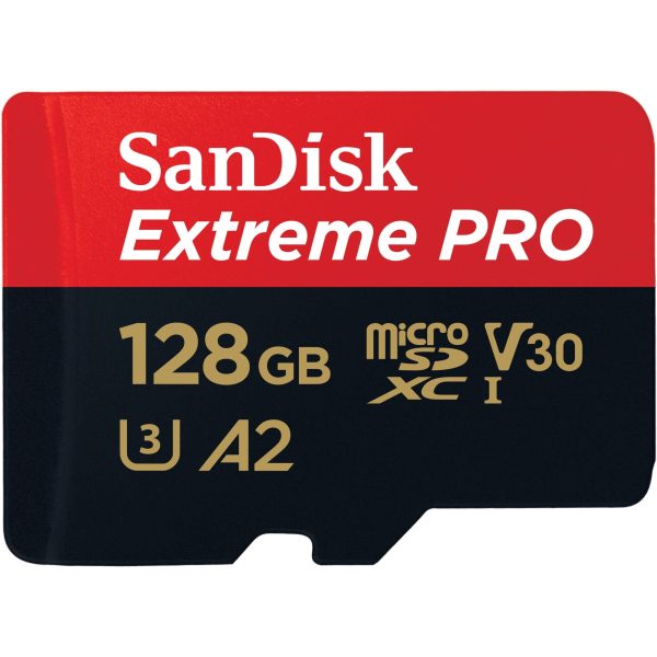 SANDISK MicroSDXC Extreme Pro 128GB 170MB/s A2 C10 V30 U3