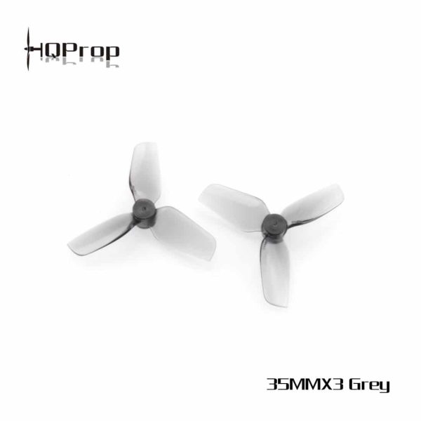 HQ Micro Whoop Prop 35mm Grey 1mm (2CW+2CCW)