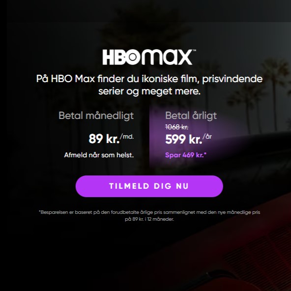 HBO max kommer ud med en ny prisstigning på det danske marked!