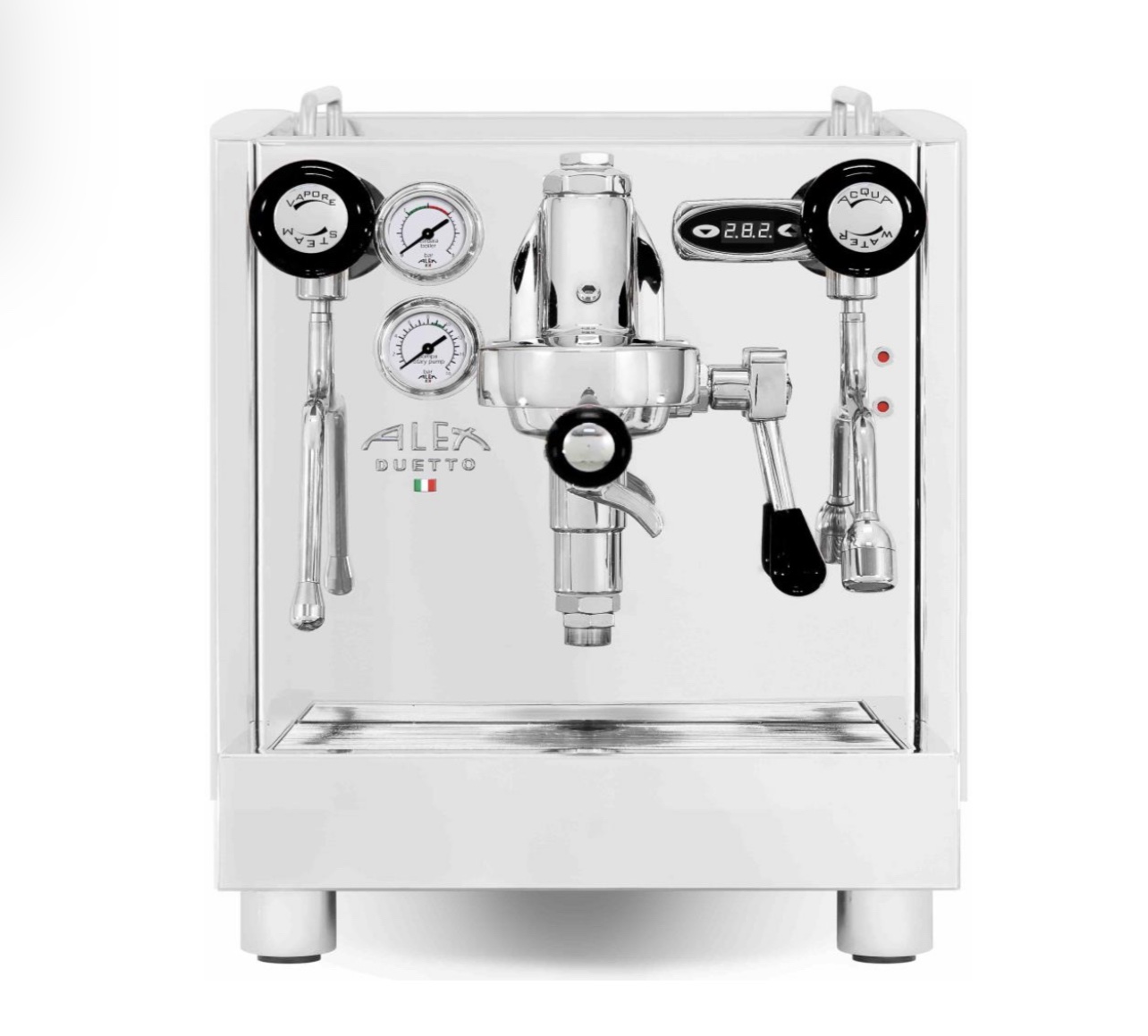 Izzo Alex Duetto IV Plus Chrome Espressomaskine Din Kaffe