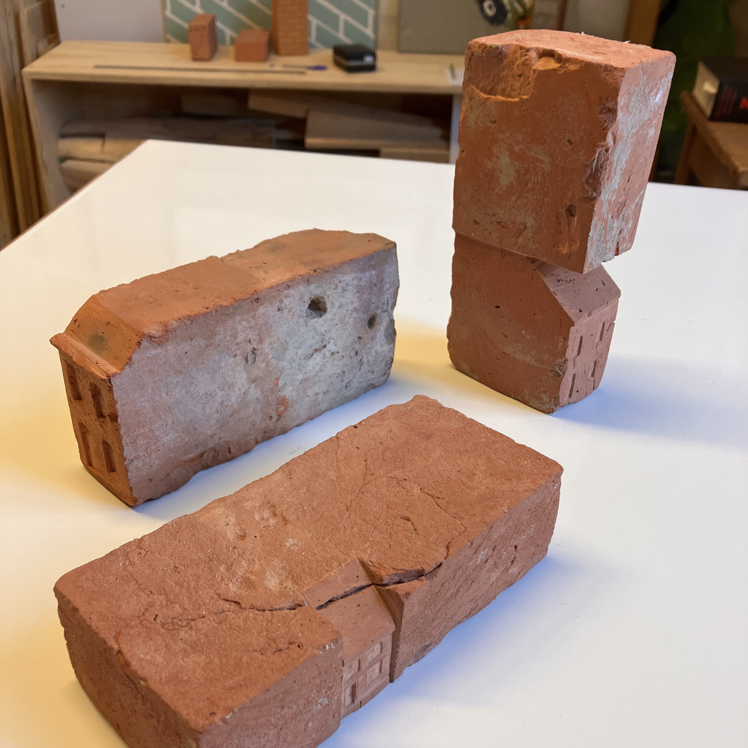 Halfsteens - Gevelsteen - Rijwoning