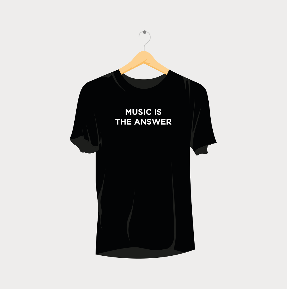 Music is the Answer Rave T-Shirt