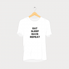 Eat Sleep Rave Repeat Rave T-Shirt