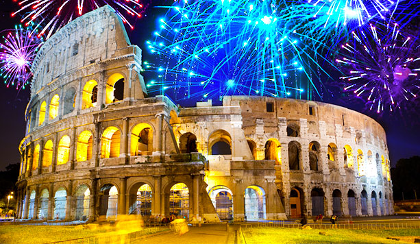 Fuochi D'artificio Capodanno Roma 2016