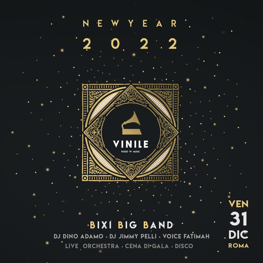 Capodanno Vinile Roma 31 dicembre 2021