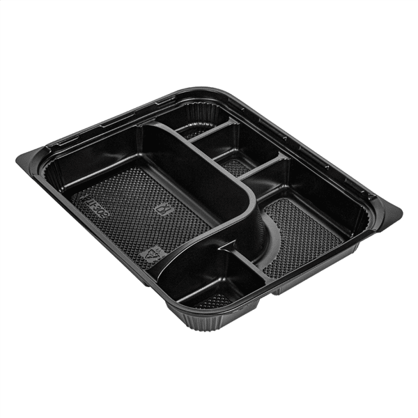 Coffret repas avec couvercle 5 compartiments