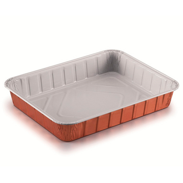 Gelakte aluminium schaal