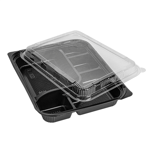 5-compartment lunch box with lid