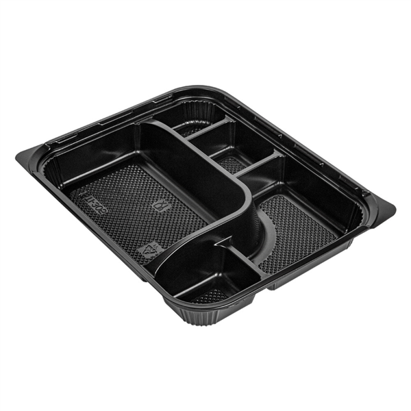5-compartment lunch box with lid