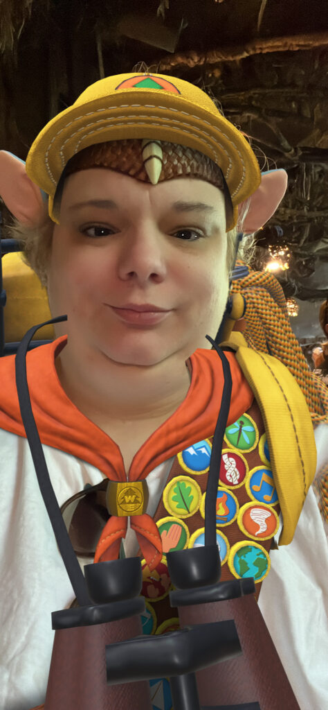 Filters on the My Disney Experience app
