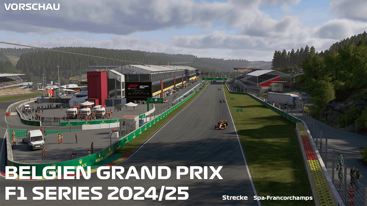 VORSCHAU: Belgien Grand Prix 2024/25 der Distraction League
