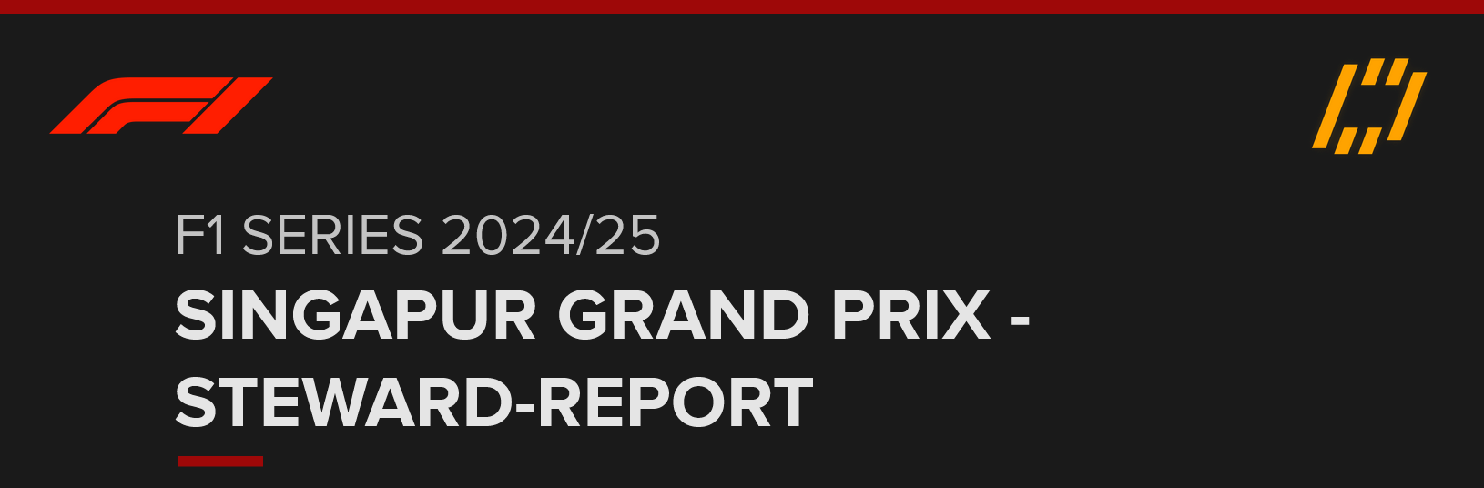 STEWARD REPORT: Singapur Grand Prix der Distraction League